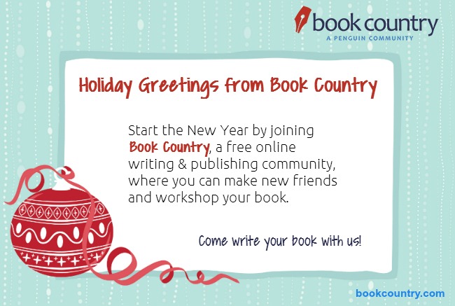 Book Country Holiday Card